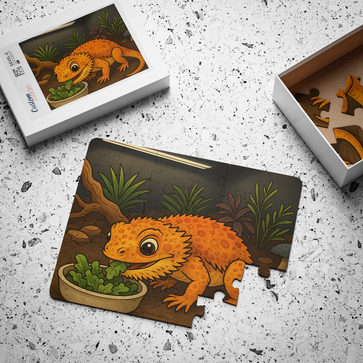 Kiley’s Kritters: Bilbo Draggins Zoo Adventure Puzzle – Feeding Time (30 Pieces)