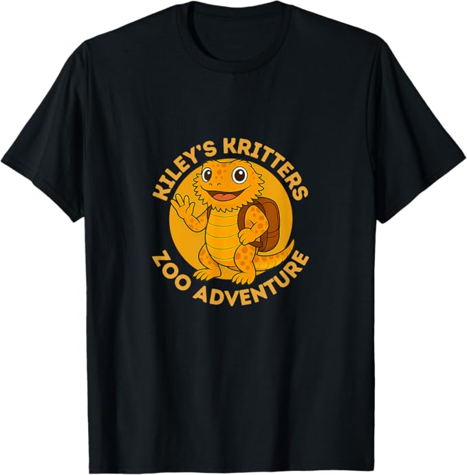 Kiley’s Kritters: Zoo Adventure Bearded Dragon Unisex T-Shirt